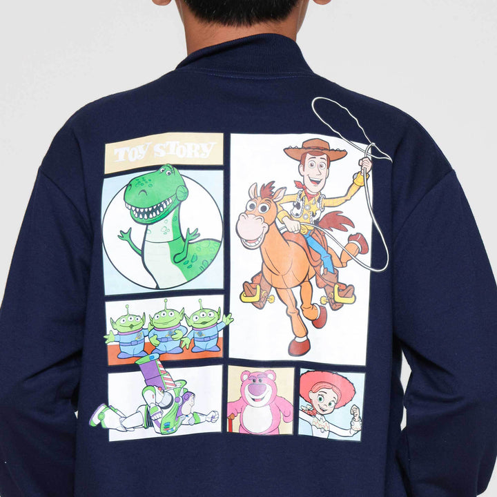 Disney Toy Story Print Jaket Anak Laki-laki