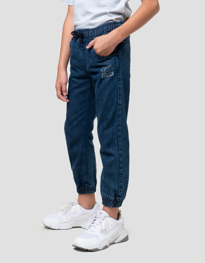 Disney Toy Story Logo C Celana Denim Anak Laki-laki