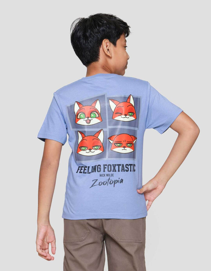 Disney Zootopia Nick Zoo Kaos Anak Laki-laki