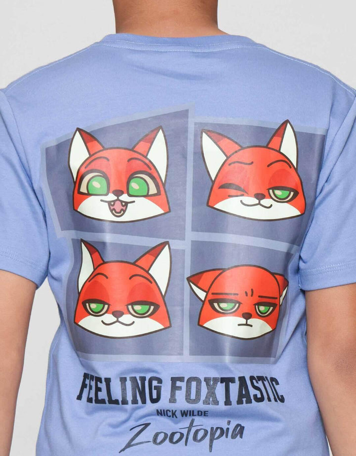 Disney Zootopia Nick Zoo Kaos Anak Laki-laki