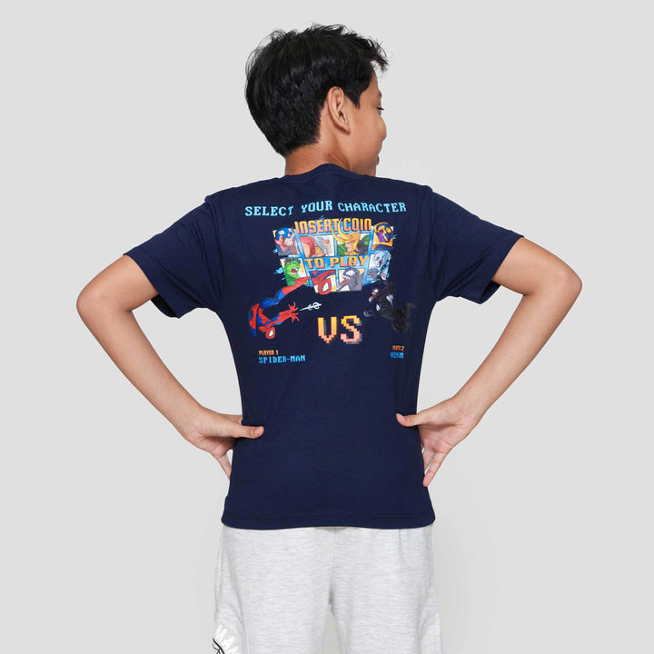 Marvel Spiderman Vs Venom Select Kaos Anak Laki-laki