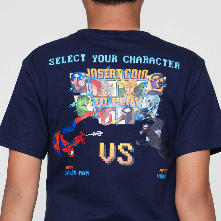 Marvel Spiderman Vs Venom Select Kaos Anak Laki-laki