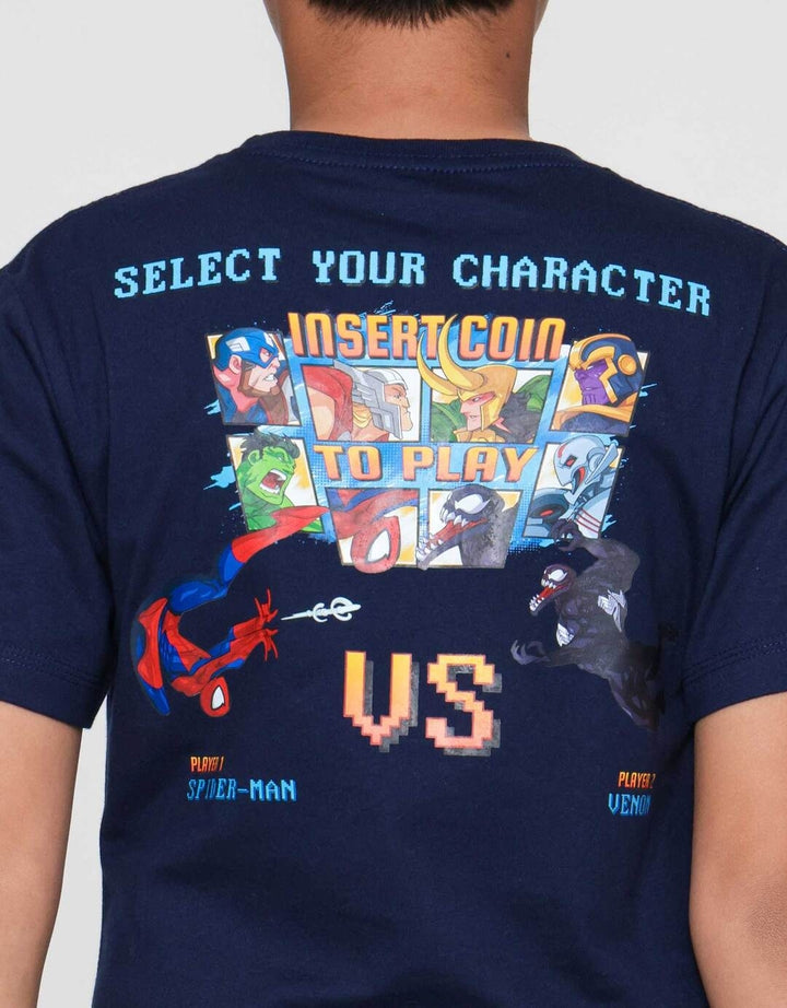 Marvel Spiderman Vs Venom Select Kaos Anak Laki-laki