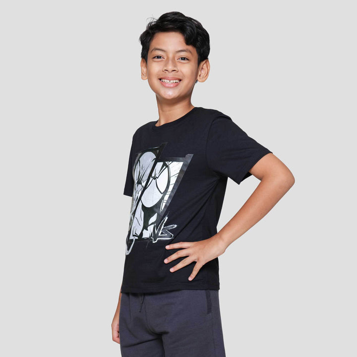 Marvel Venom Face Hr Kaos Anak Laki-laki
