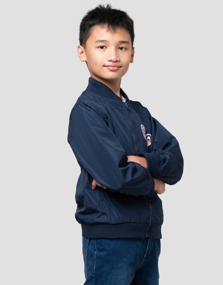 Marvel Parasut Capt America Jaket Anak Laki-laki