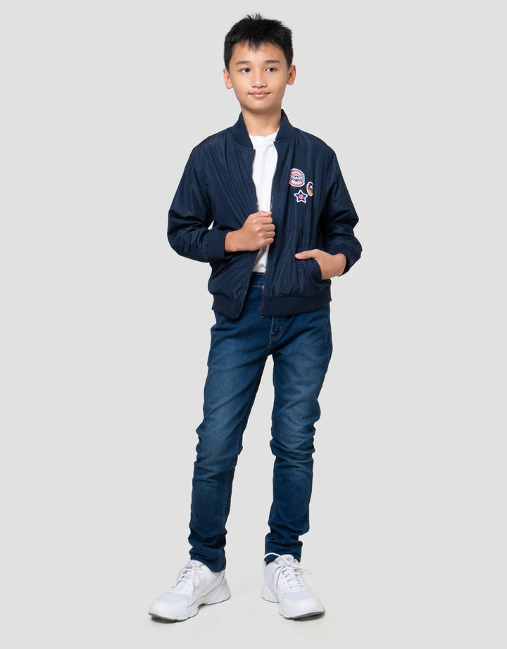 Marvel Parasut Capt America Jaket Anak Laki-laki