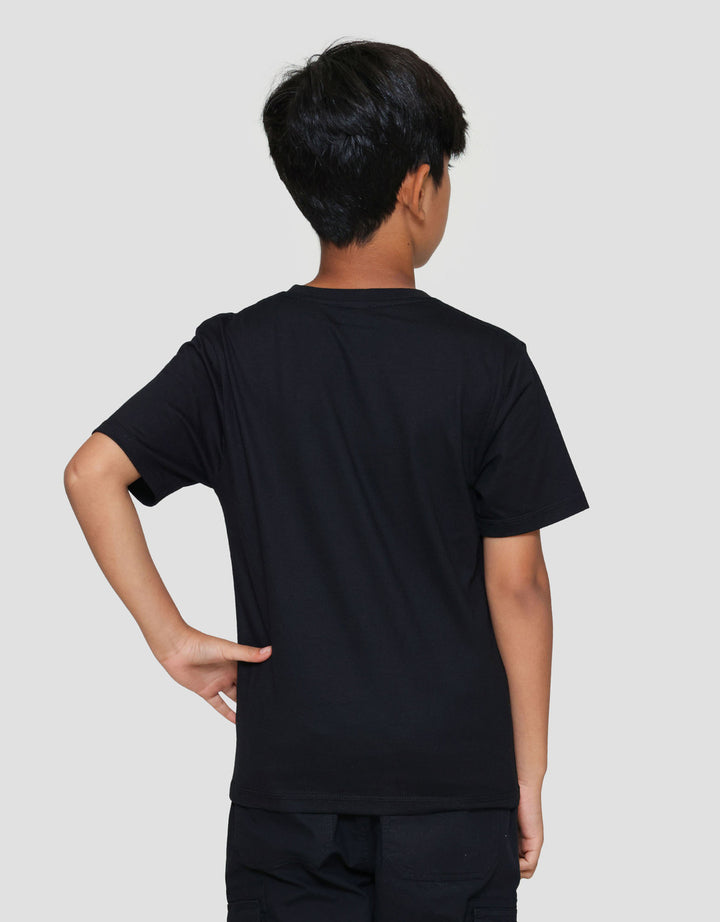 Marvel Logo Depan Anak Laki-laki Kaos Anak Laki-laki