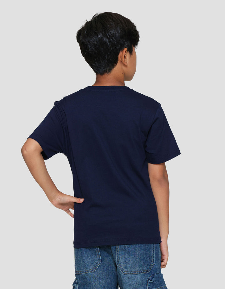 Marvel Heroes Print Kaos Lengan Pendek Anak Laki-laki