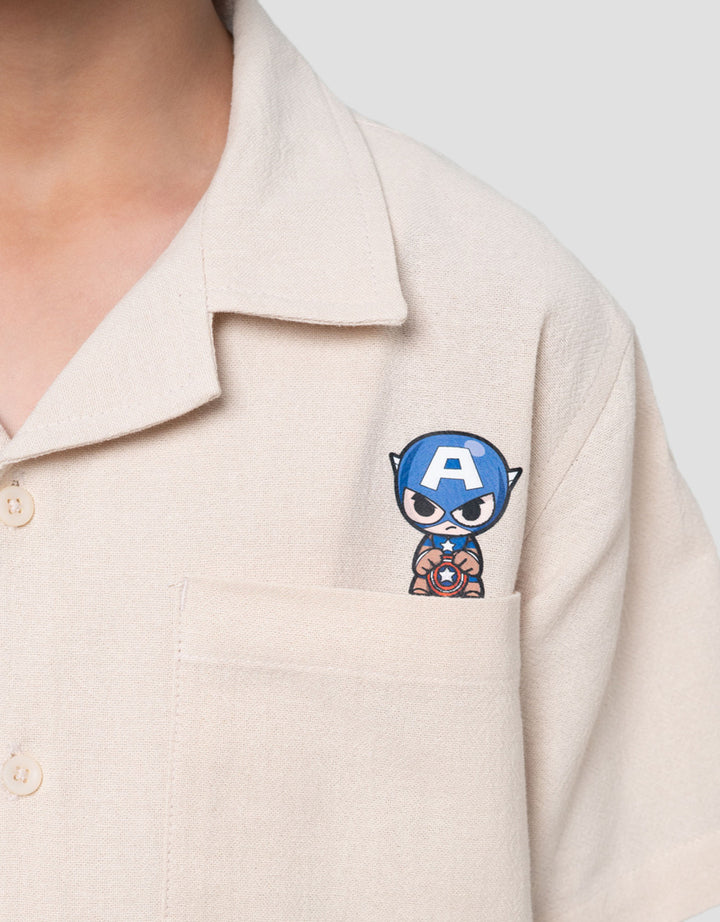 Marvel Hulk Action Print Blkg Kaos Anak Laki-laki