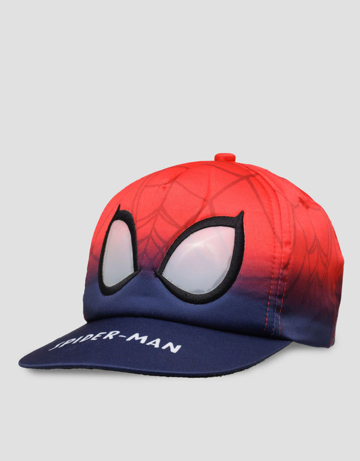 Marvel Jaring Eye Plastic Topi Spiderman Anak Laki-laki