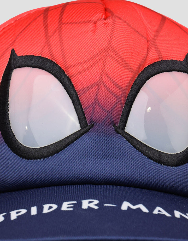 Marvel Jaring Eye Plastic Topi Spiderman Anak Laki-laki