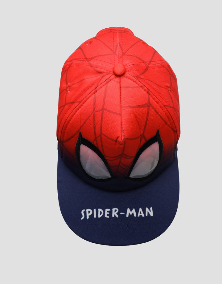 Marvel Jaring Eye Plastic Topi Spiderman Anak Laki-laki
