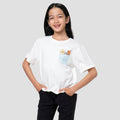 Character Print Kantong Tom N Jerry Kaos Anak Perempuan