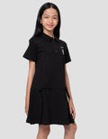 Character Collar Kuromi Dress Anak Perempuan