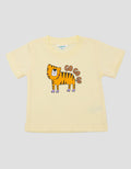 Little M Print Basic Tiger Kaos Bayi Laki-laki