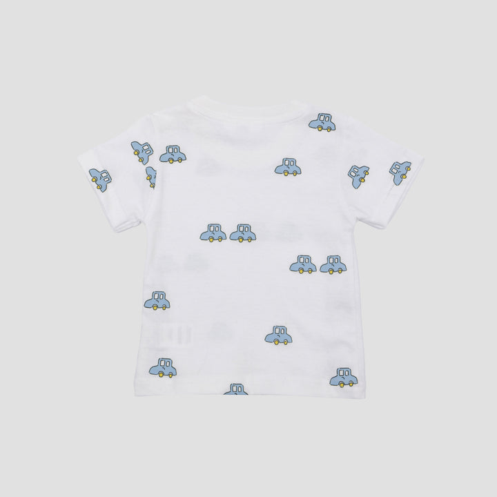 Little M Fullprint Mobil Kaos Bayi