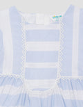 Little M Party Woven Salur Dress Bayi