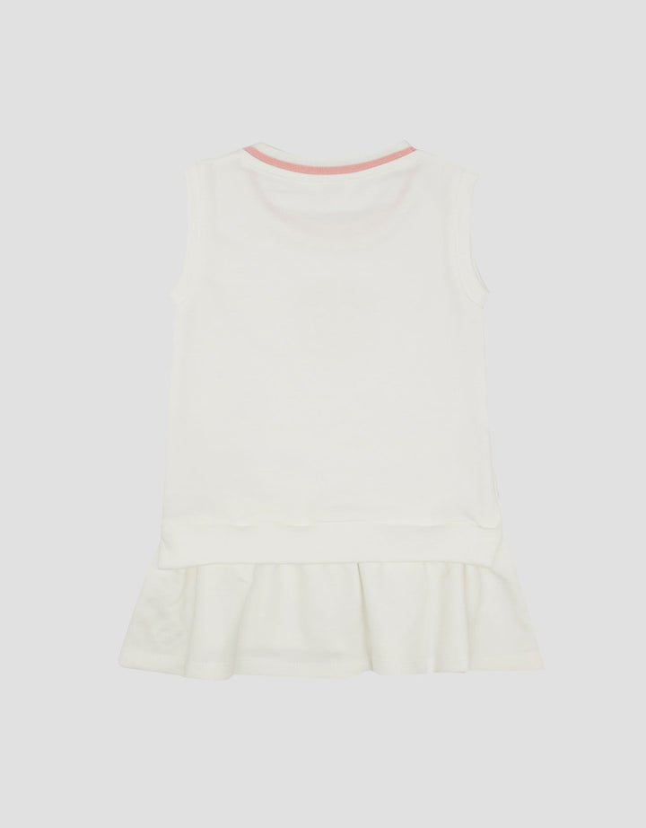 Little M Terry Sleeveless With Print Dress Bayi