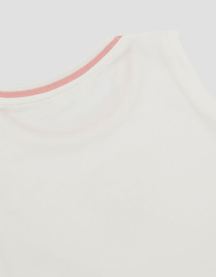 Little M Terry Sleeveless With Print Dress Bayi