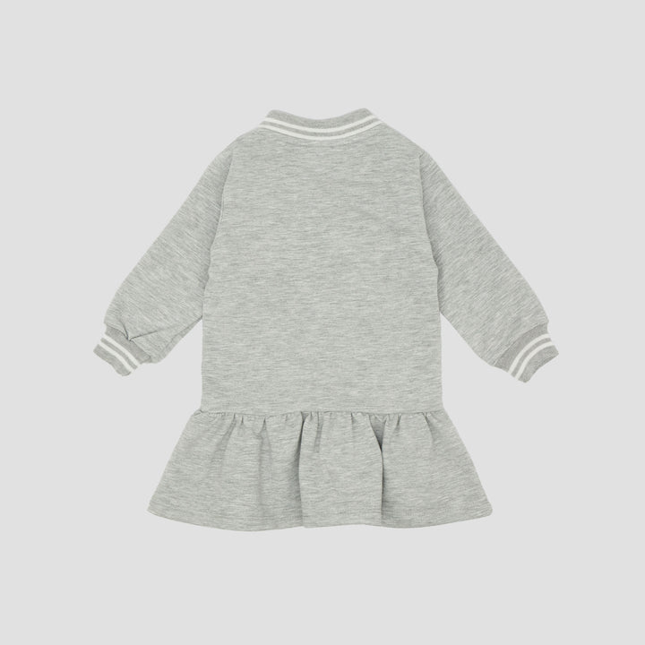 Little M Terry Laken Logo Midi Dress Bayi