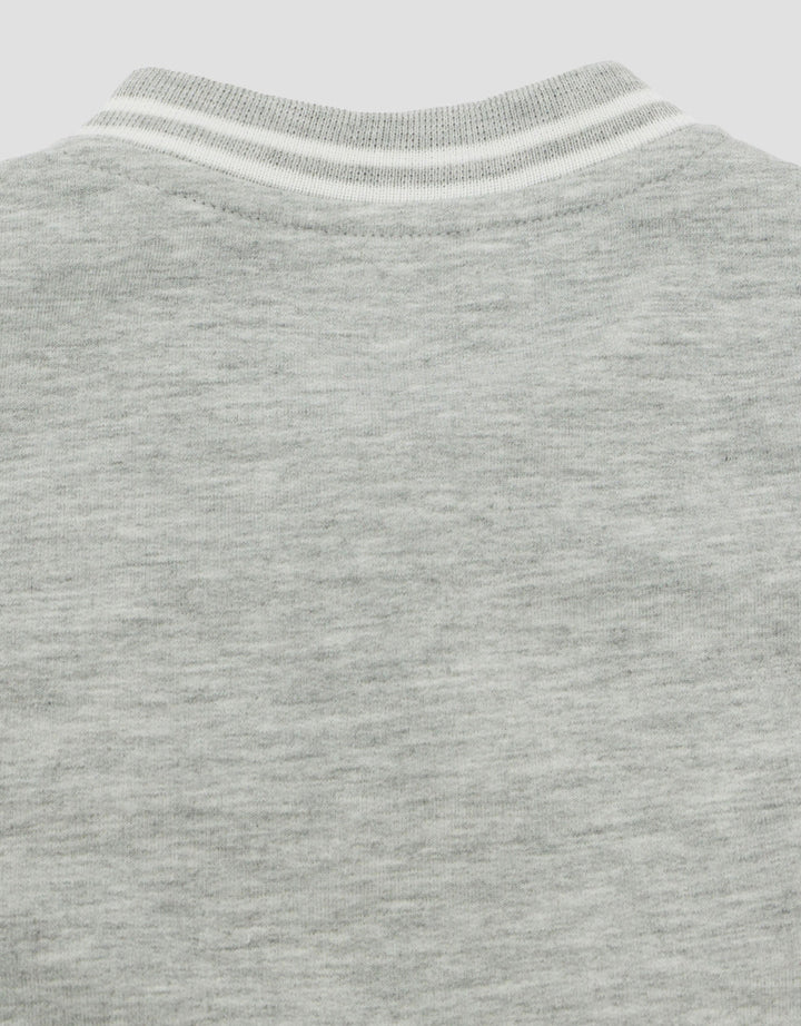 Little M Terry Laken Logo Midi Dress Bayi