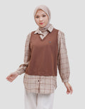 Expand Elysia 2 In 1 Blouse Wanita