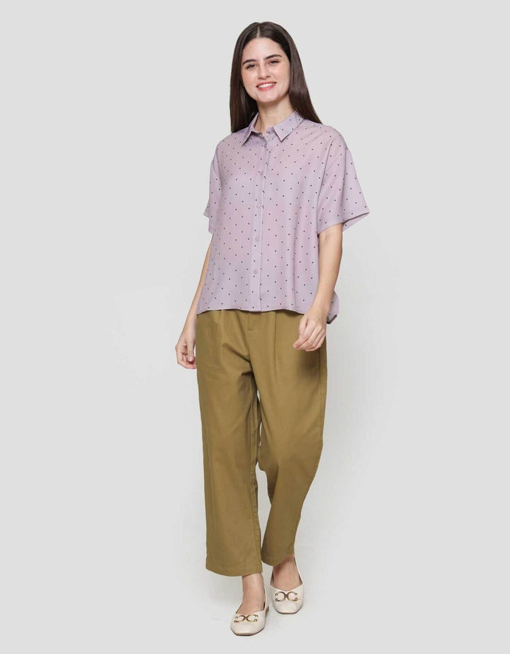 Suko Blouse Rayon Lengan Pendek Motif Wanita