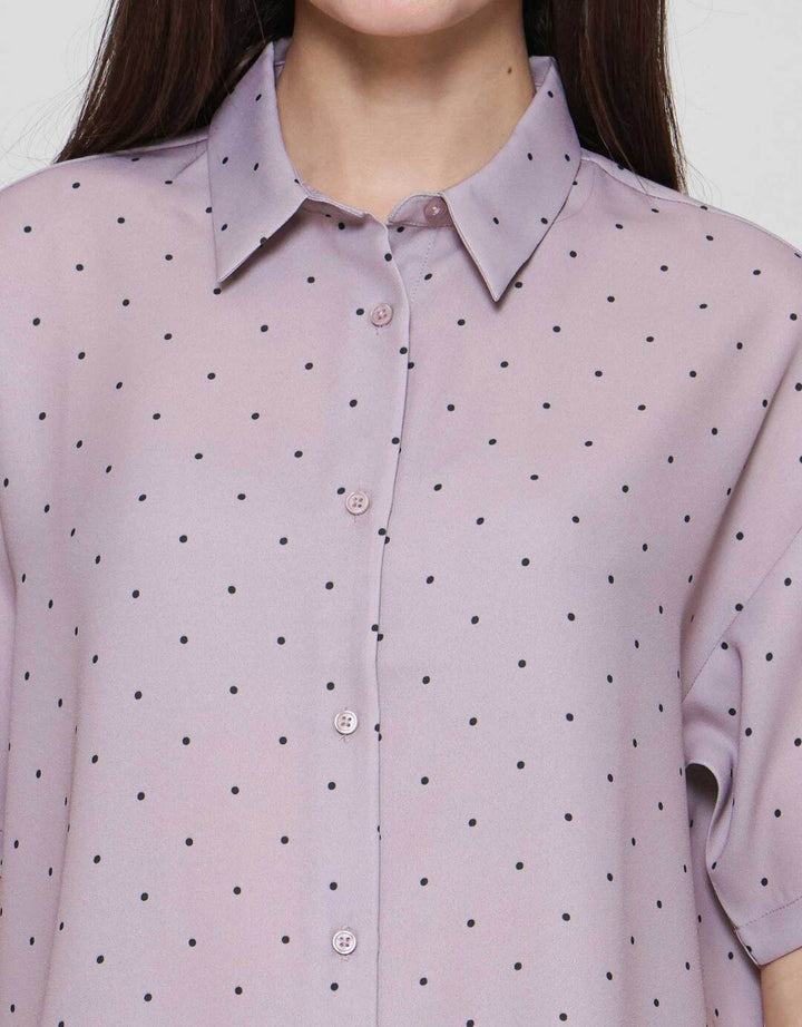 Suko Blouse Rayon Lengan Pendek Motif Wanita