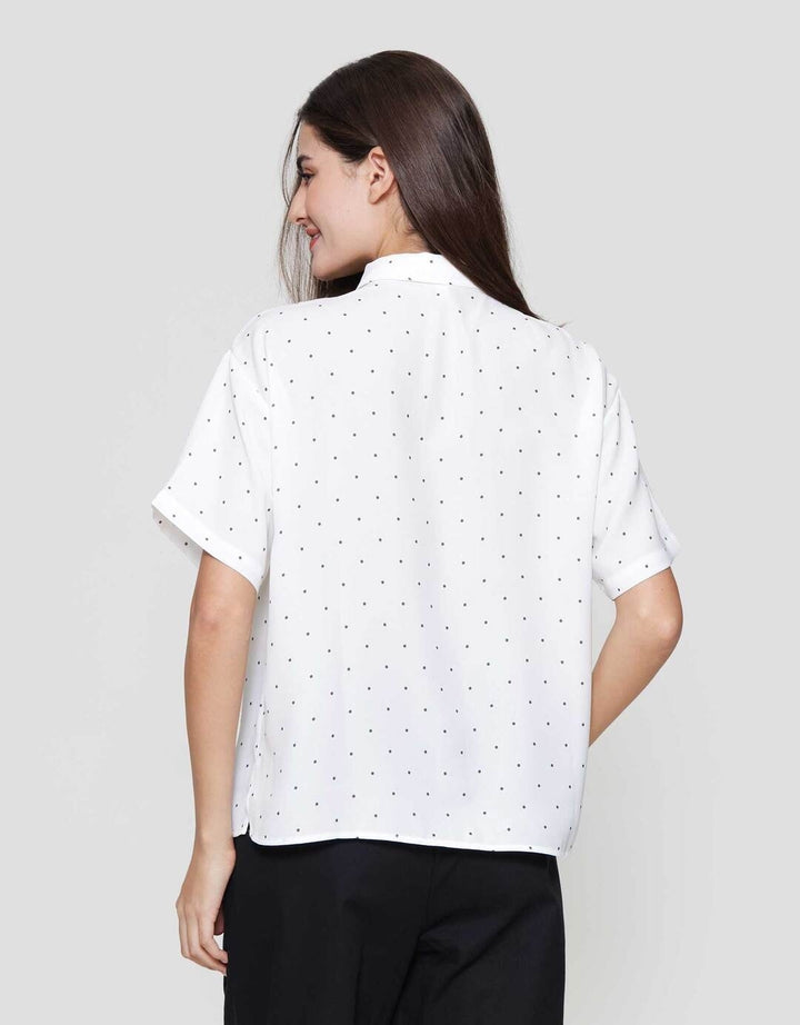 Suko Blouse Rayon Lengan Pendek Motif Wanita