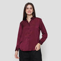 Suko Satin Lengan Panjang Blouse Wanita