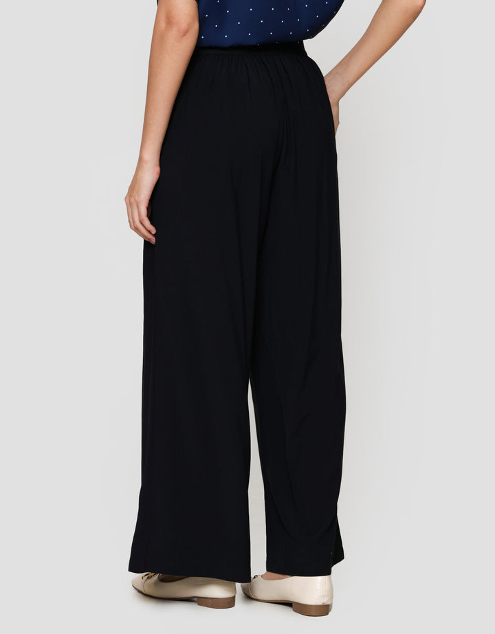 Suko Pleats Loose Fit Celana Panjang Wanita