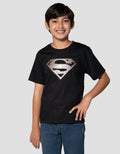 Character Superman Logo Dpn Kaos Anak Laki-laki