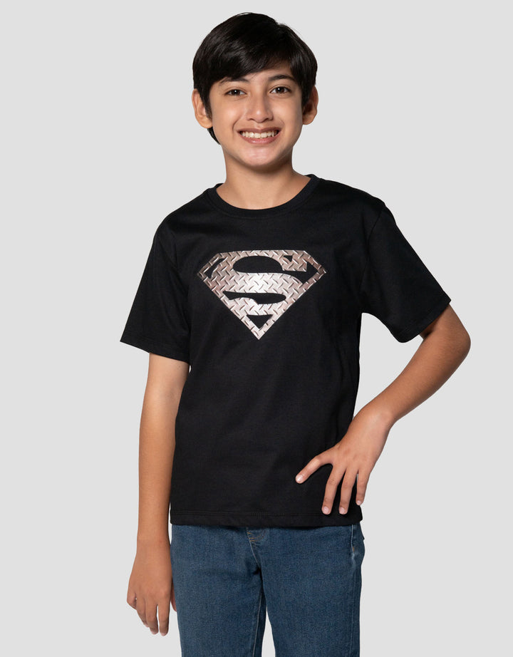 Character Superman Logo Dpn Kaos Anak Laki-laki