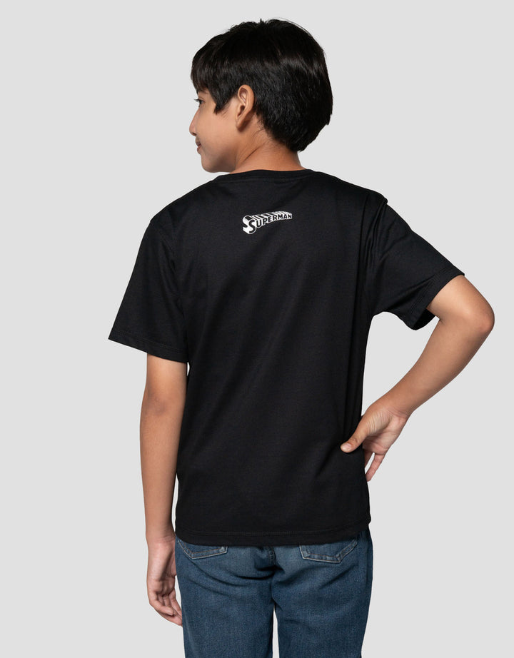 Character Superman Logo Dpn Kaos Anak Laki-laki