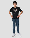 Character Superman Logo Dpn Kaos Anak Laki-laki