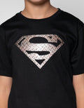 Character Superman Logo Dpn Kaos Anak Laki-laki