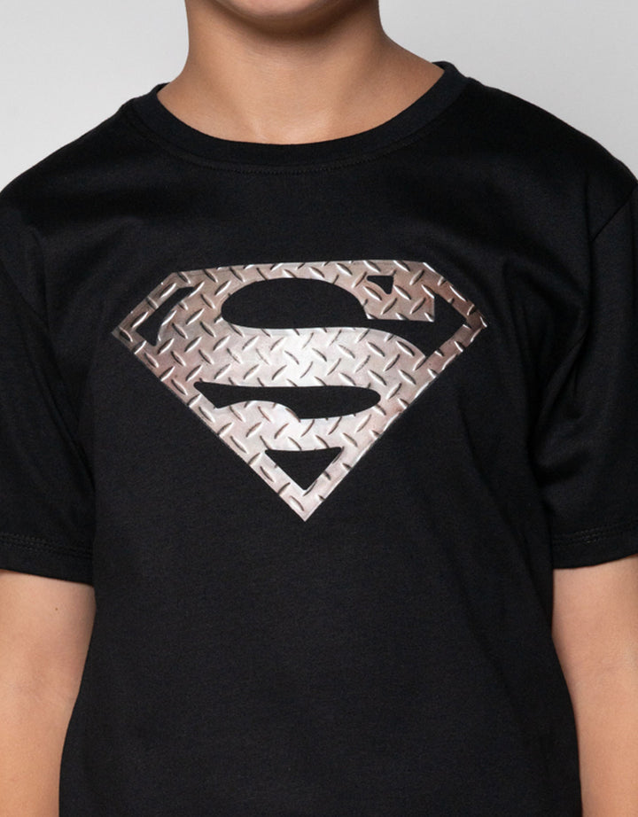 Character Superman Logo Dpn Kaos Anak Laki-laki
