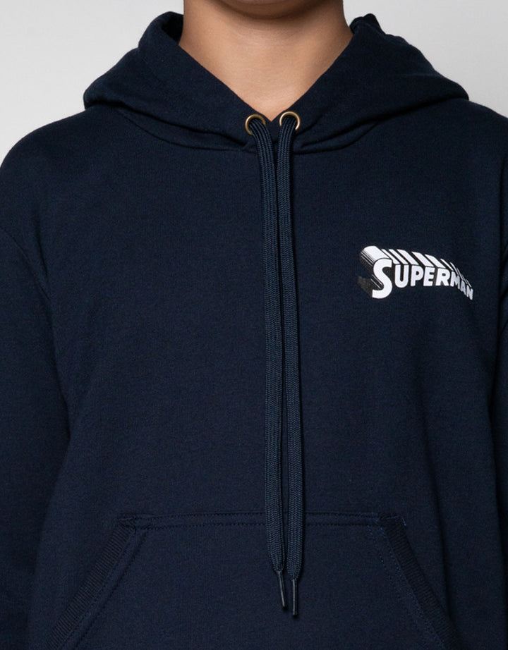 Character Hoody Superman Auth Sweater Anak Laki-laki