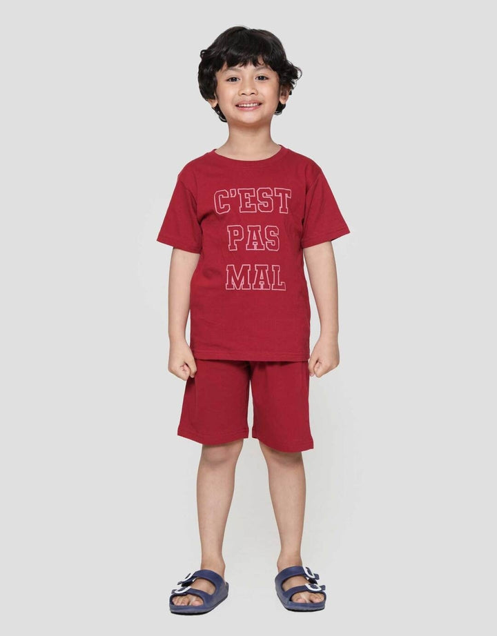 Little M Cast Pal Mal Pakaian Setelan Anak Laki-laki