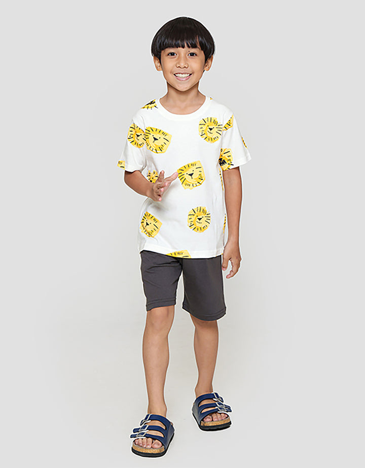 Little M Lion Pakaian Setelan Anak Laki-laki