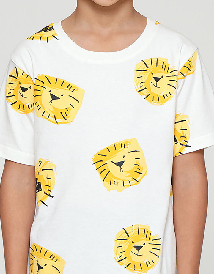 Little M Lion Pakaian Setelan Anak Laki-laki