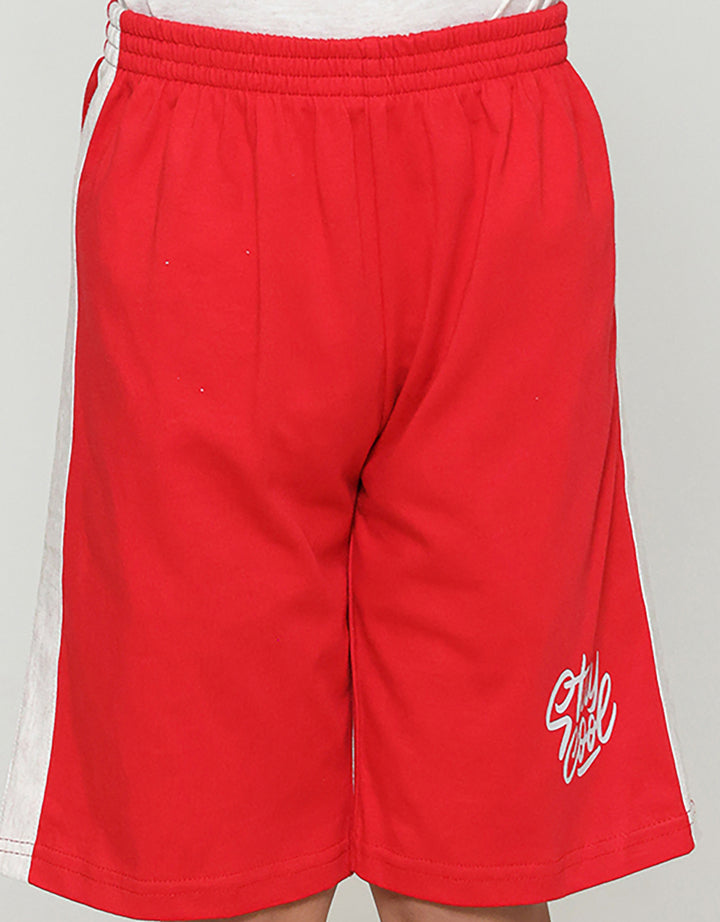 Little M Stripe Stay Cool Apk Pakaian Setelan Anak Laki-laki