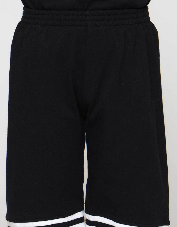 Little M Siluet Baseball Lgn N Cln Stripe Pakaian Setelan Anak Laki-laki