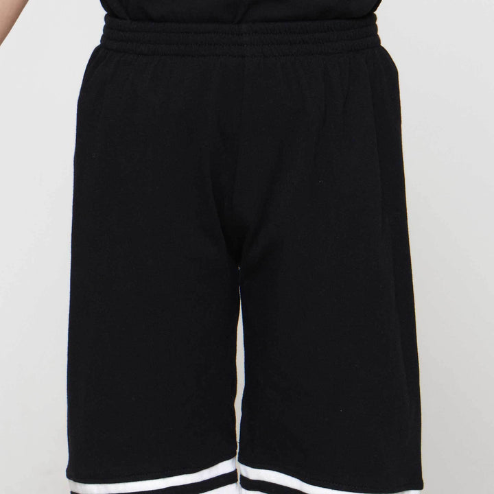 Little M Siluet Baseball Lgn N Cln Stripe Pakaian Setelan Anak Laki-laki