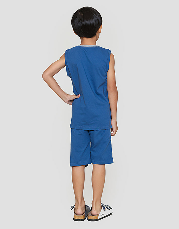 Little M Singlet 89 Athletics Pakaian Setelan Anak Laki-laki