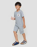 Little M Bear Chill Out Apk Dada Pakaian Setelan Anak Laki-laki