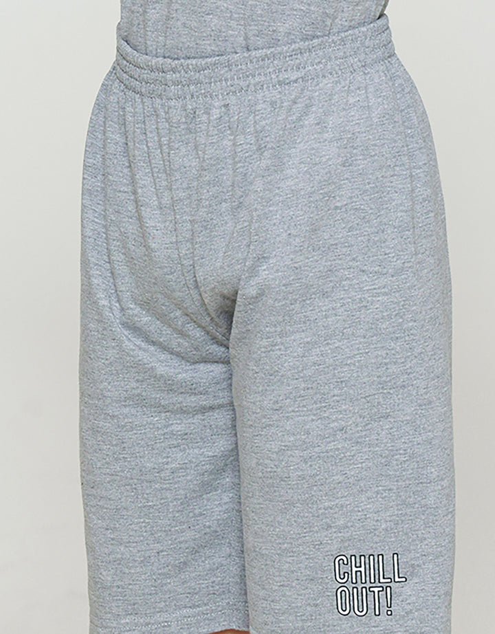 Little M Bear Chill Out Apk Dada Pakaian Setelan Anak Laki-laki