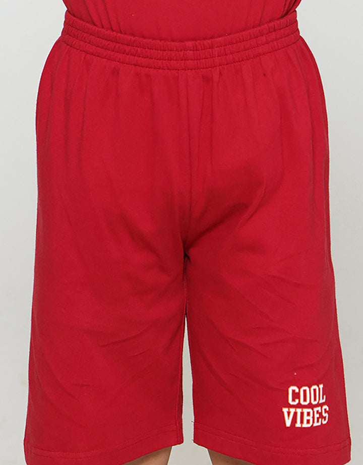 Little M Lion Tiger Cool Vibes Apk Dada Pakaian Setelan Anak Laki-laki