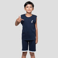 Little M Singlet Siluet Basket Pakaian Setelan Anak Laki-laki