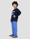 Little M Space Dinosaur Piyama Set Anak Laki-laki